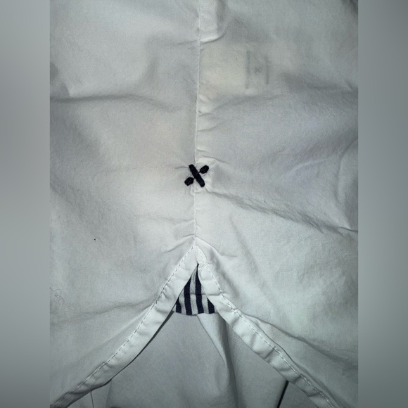 Alex Mill Jo White Button Down Shirt in Cotton Poplin,Size-XL - Picture 9 of 14